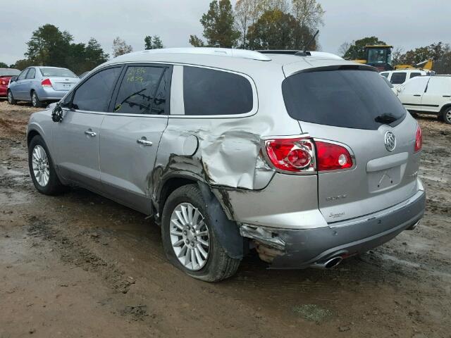 5GAER23748J270534 - 2008 BUICK ENCLAVE CX SILVER photo 3