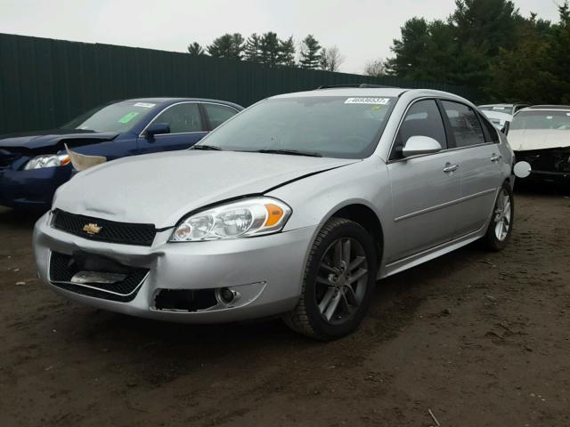 2G1WC5E30C1318641 - 2012 CHEVROLET IMPALA LTZ SILVER photo 2