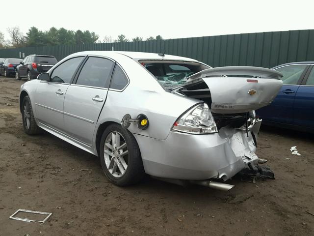 2G1WC5E30C1318641 - 2012 CHEVROLET IMPALA LTZ SILVER photo 3