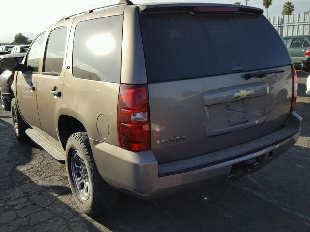 1GNEC13J27R149787 - 2007 CHEVROLET TAHOE C150 TAN photo 3