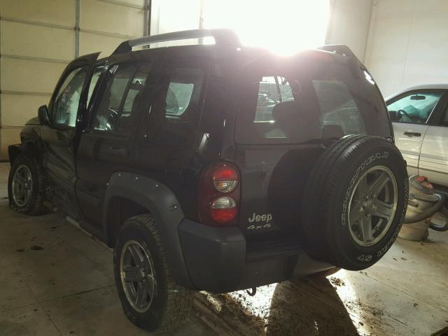 1J4GL38KX5W613660 - 2005 JEEP LIBERTY RE BLACK photo 3