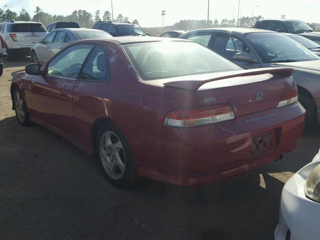 JHMBB6143VC002577 - 1997 HONDA PRELUDE RED photo 3