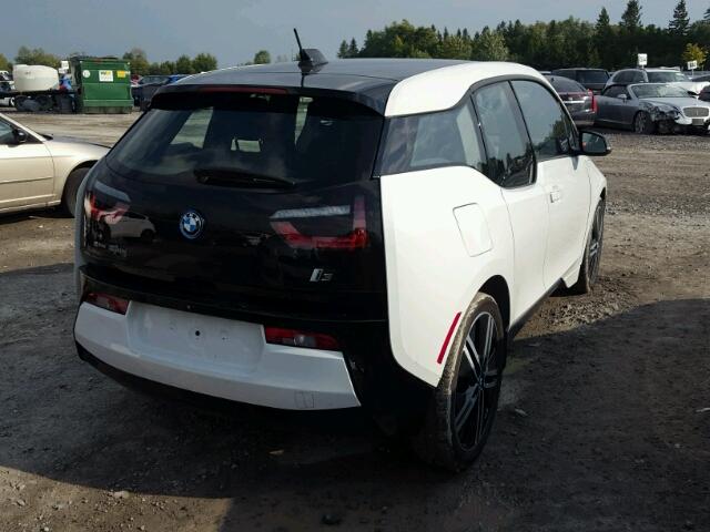 WBY1Z4C57FV500966 - 2015 BMW I3 REX WHITE photo 4