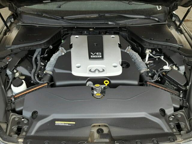 JN1BV7AP7EM670534 - 2014 INFINITI Q50 BASE BLACK photo 7