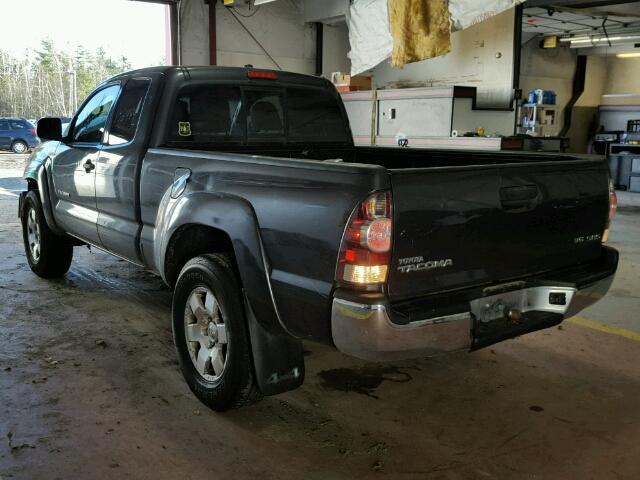 5TEUU42N19Z625879 - 2009 TOYOTA TACOMA ACC GRAY photo 3