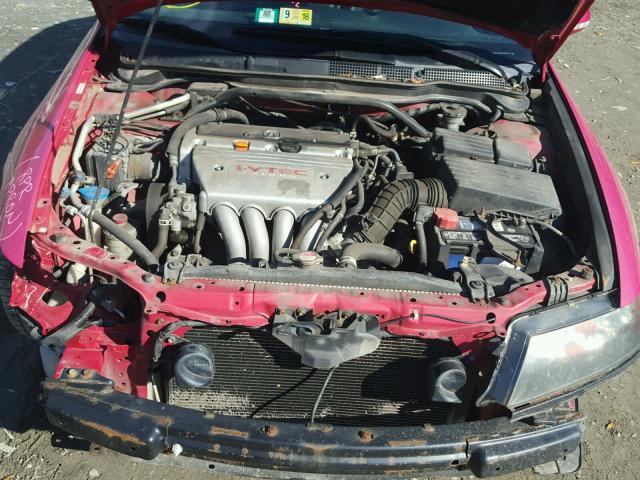 JH4CL96945C032758 - 2005 ACURA TSX RED photo 7