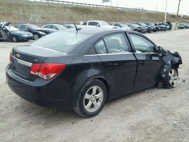 1G1PG5S99B7116433 - 2011 CHEVROLET CRUZE LT BLACK photo 4