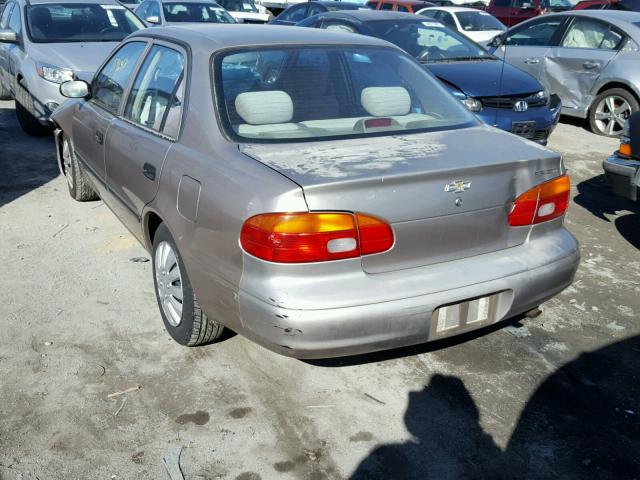 1Y1SK5285WZ441061 - 1998 CHEVROLET GEO PRIZM 银色 照片 3