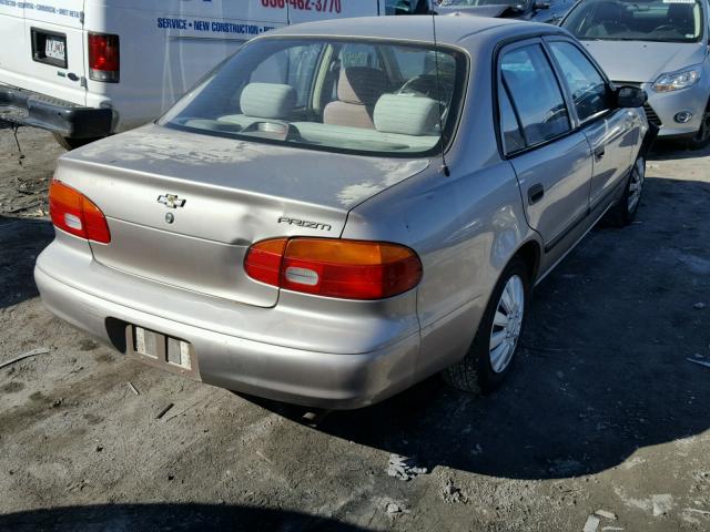 1Y1SK5285WZ441061 - 1998 CHEVROLET GEO PRIZM 银色 照片 4