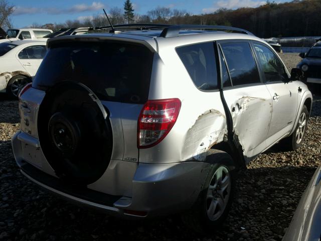 2T3DF4DV3BW093866 - 2011 TOYOTA RAV4 LIMIT SILVER photo 4