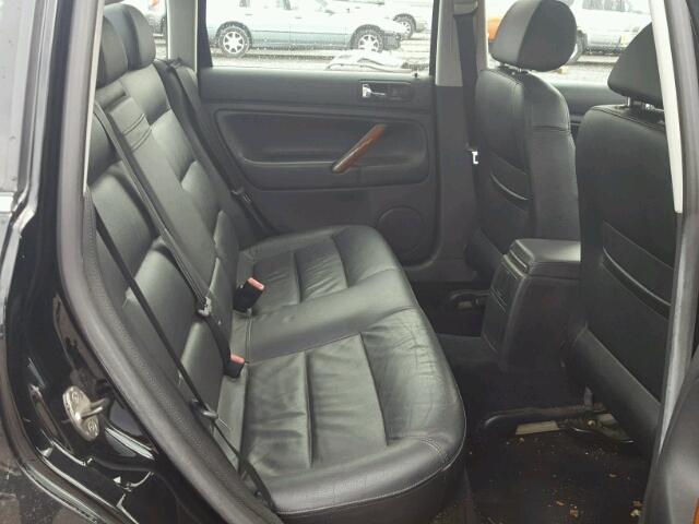 WVWRH63B83P180842 - 2003 VOLKSWAGEN PASSAT GLX BLACK photo 6