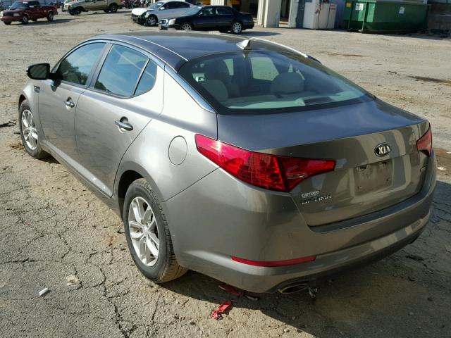 5XXGM4A72DG159239 - 2013 KIA OPTIMA LX BROWN photo 3