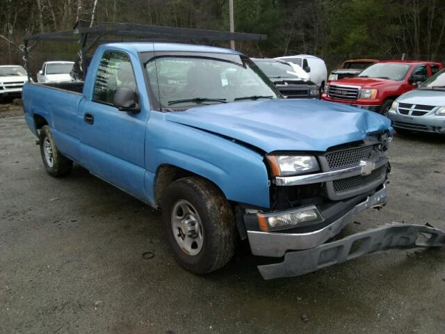 1GCEC14X33Z266140 - 2003 CHEVROLET SILVERADO BLUE photo 1