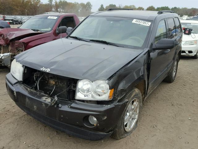 1J4HS48N26C220858 - 2006 JEEP GRAND CHER GRAY photo 2