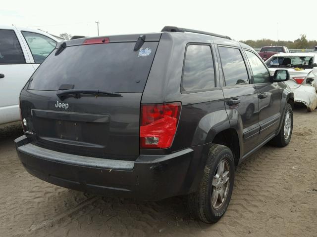 1J4HS48N26C220858 - 2006 JEEP GRAND CHER GRAY photo 4