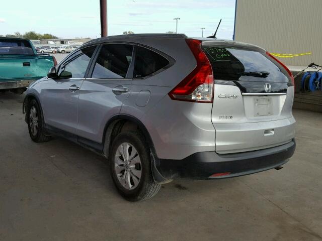 5J6RM3H76CL003514 - 2012 HONDA CR-V EXL 银色 照片 3