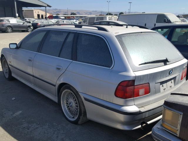 WBADR6349YGN91535 - 2000 BMW 540 IT AUT SILVER photo 3