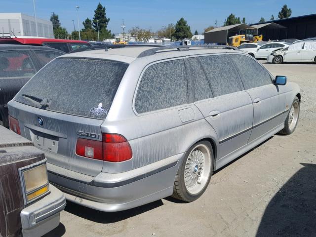 WBADR6349YGN91535 - 2000 BMW 540 IT AUT SILVER photo 4