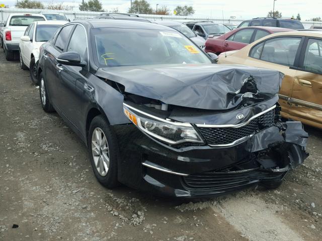 KNAGT4L39H5179329 - 2017 KIA OPTIMA LX BLACK photo 1