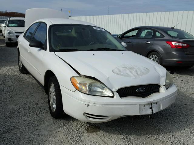 1FAFP56U27A183604 - 2007 FORD TAURUS SEL WHITE photo 1