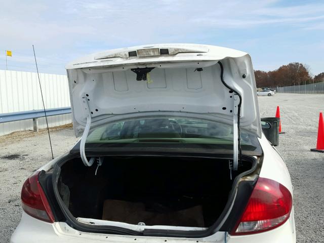 1FAFP56U27A183604 - 2007 FORD TAURUS SEL WHITE photo 9