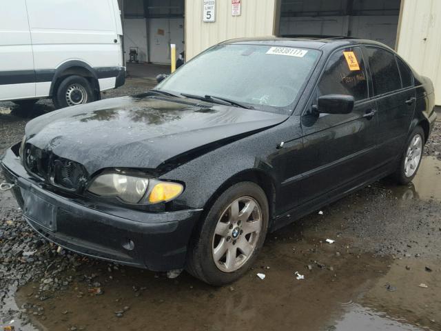 WBAET37463NJ24186 - 2003 BMW 325 I BLACK photo 2