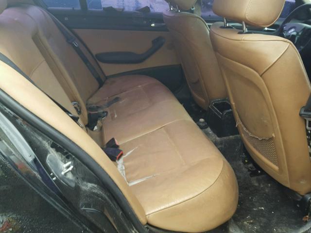 WBAET37463NJ24186 - 2003 BMW 325 I BLACK photo 6