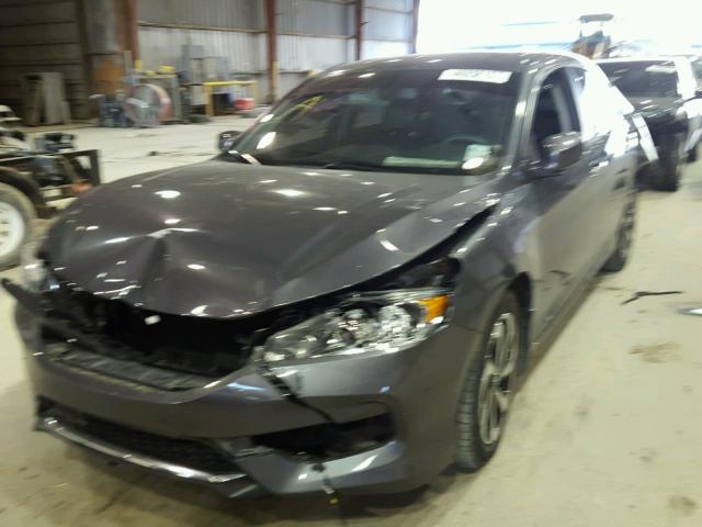 1HGCR2F83GA022513 - 2016 HONDA ACCORD EXL GRAY photo 2