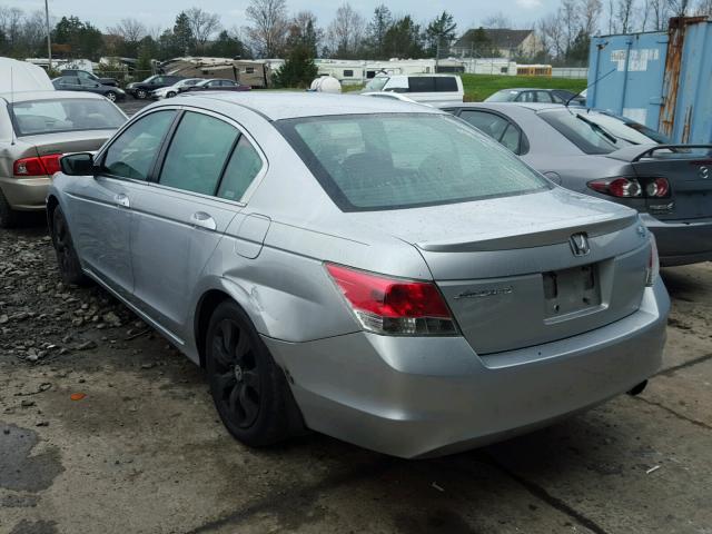 1HGCP25738A091833 - 2008 HONDA ACCORD EX SILVER photo 3