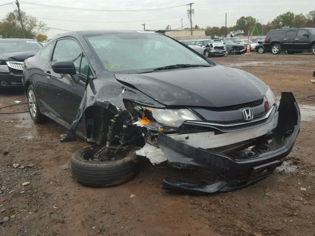 2HGFG3B58EH514571 - 2014 HONDA CIVIC LX BLACK photo 1