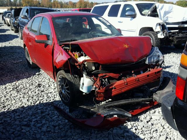1FAHP3GN1BW136077 - 2011 FORD FOCUS SES RED photo 1