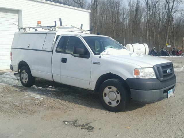 1FTRF12298KB69931 - 2008 FORD F150 WHITE photo 1