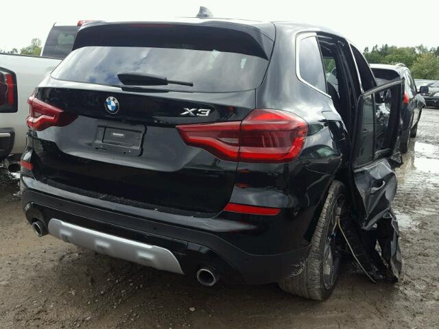 5UXTR9C54JLC80201 - 2018 BMW X3 XDRIVEM შავი ფოტო 4