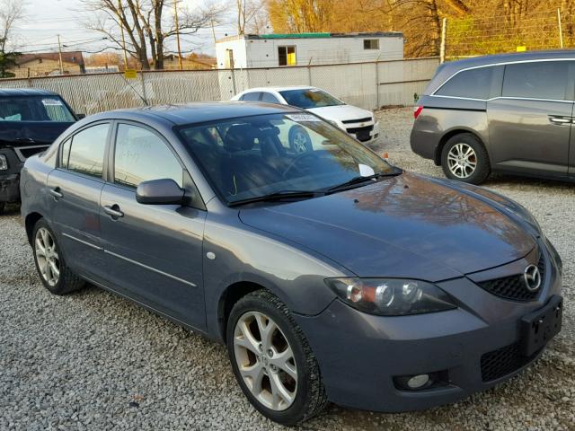 JM1BK32F091197247 - 2009 MAZDA 3 I GRAY photo 1