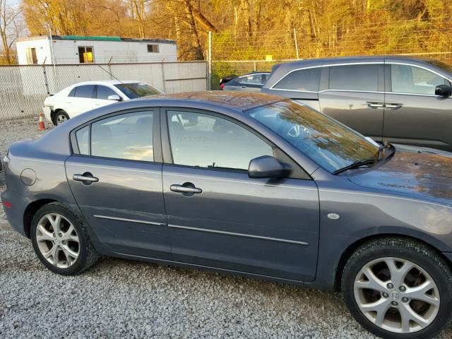 JM1BK32F091197247 - 2009 MAZDA 3 I GRAY photo 9