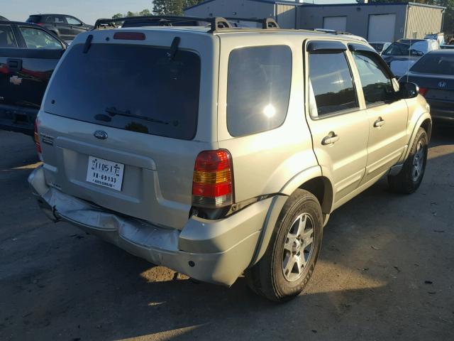 1FMYU04195KA25710 - 2005 FORD ESCAPE LIM GOLD photo 4