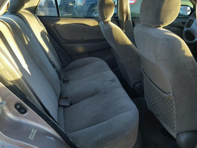 1Y1SK5280WZ437998 - 1998 CHEVROLET GEO PRIZM 银色 照片 6