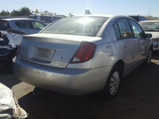 1G8AJ55F27Z149215 - 2007 SATURN ION LEVEL SILVER photo 4