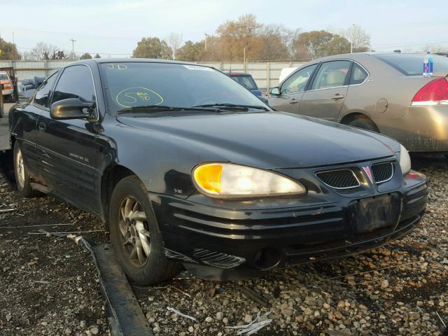 1G2NF12E41M518890 - 2001 PONTIAC GRAND AM S BLACK photo 1