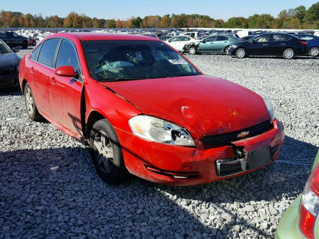 2G1WB57N391286861 - 2009 CHEVROLET IMPALA LS RED photo 1