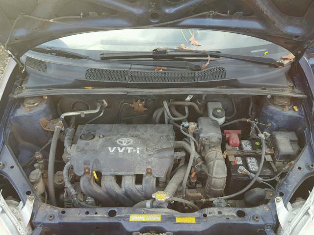 JTDBT123530294044 - 2003 TOYOTA ECHO BLUE photo 7