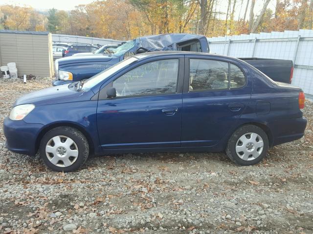 JTDBT123530294044 - 2003 TOYOTA ECHO BLUE photo 9