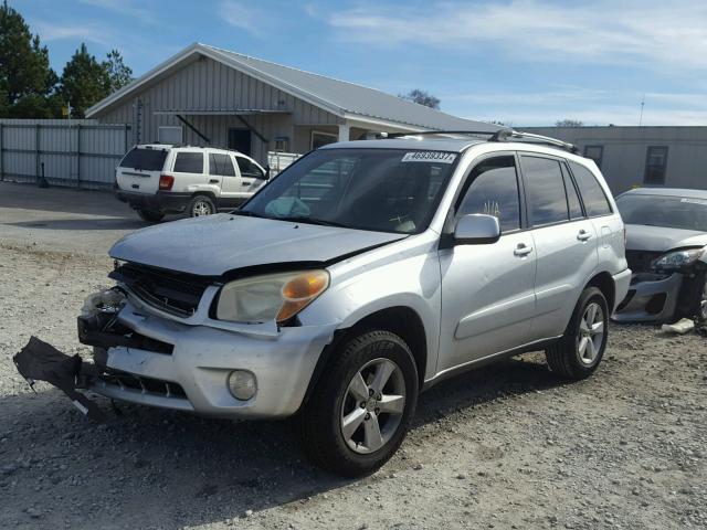 JTEGD20V850059908 - 2005 TOYOTA RAV4 SILVER photo 2