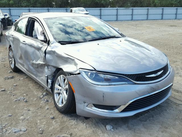 1C3CCCAB9HN501672 - 2017 CHRYSLER 200 LIMITE GRAY photo 1