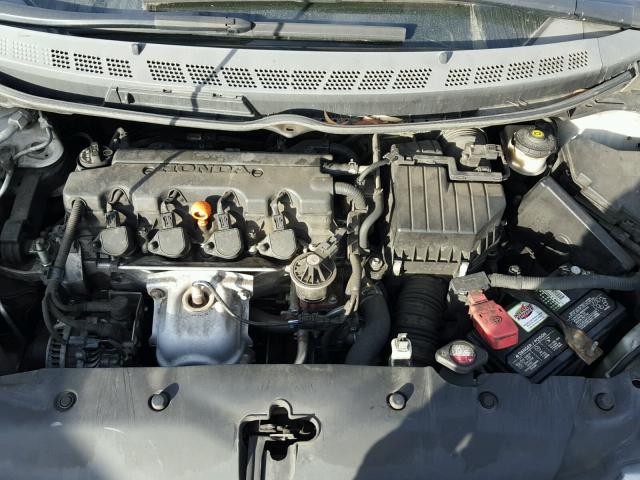 1HGFA16826L131983 - 2006 HONDA CIVIC EX WHITE photo 7