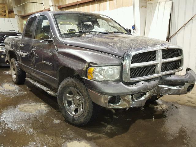 1D7HU18NX4S705529 - 2004 DODGE RAM 1500 S BROWN photo 1