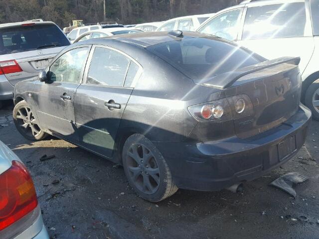 JM1BK32G681166317 - 2008 MAZDA 3 I BLACK photo 3