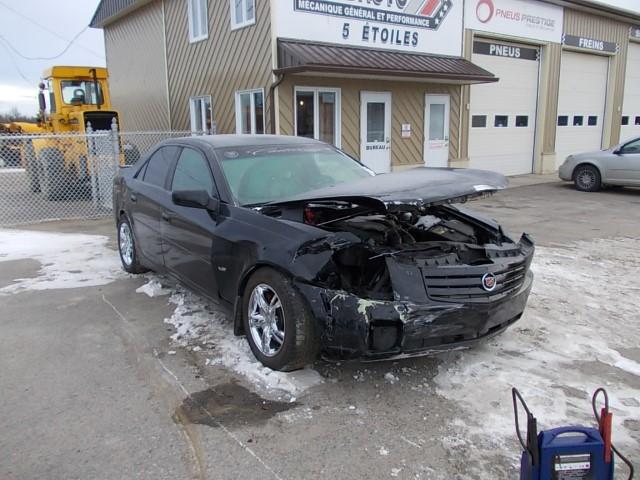 1G6DM57N830115120 - 2003 CADILLAC CTS BLACK photo 1