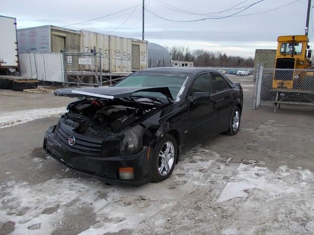 1G6DM57N830115120 - 2003 CADILLAC CTS BLACK photo 2