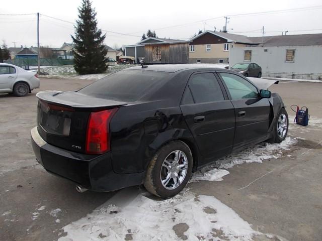 1G6DM57N830115120 - 2003 CADILLAC CTS BLACK photo 4